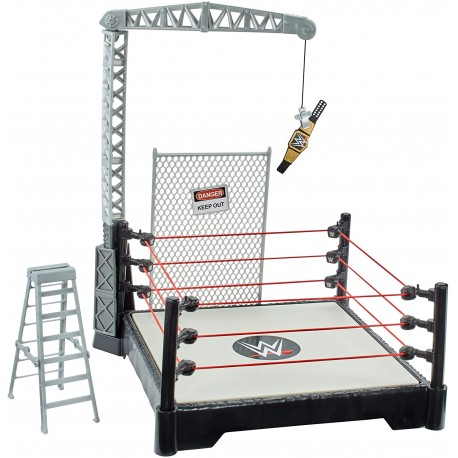 PEQUENO WWE ANEL BRINQUEDO MODELO LIVRE, ACESSÓRIO DE LUTADORES (MATTEL GFH65)