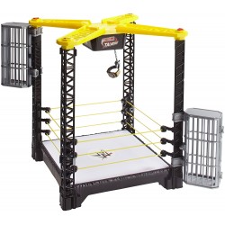 WWE- GRAN JAULA RING DE CAMPEONATO, 47 X 37 CM (MATTEL FFH41)