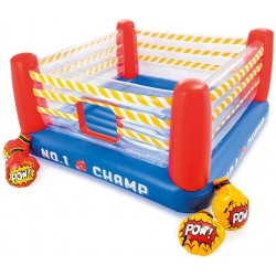 RING DE BOXEO INFLABLE INFANTIL TIPO CASTILLO HINCHABLE