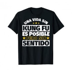 KUNG FU CAMISA PRESENTE ENGRAÇADO