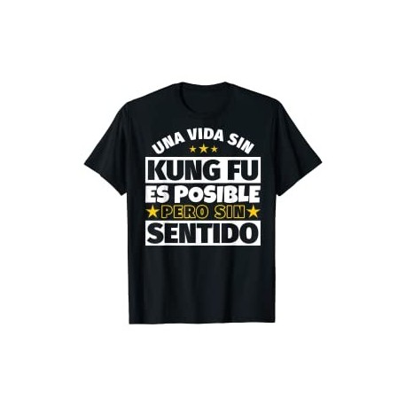 CAMISETA DE KUNG FU REGALO GRACIOSO