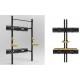 RACK CROSSFIT PLEGABLE DE PARED TS108 ABATIBLE