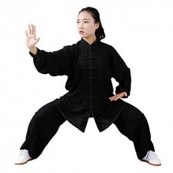 Tai chi abiti con unisexo gong fu arti marziali costumi arti marziali completi top e pantaloni snelle e trans