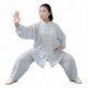 Ropa de Tai Chi con Unisexo Gong Fu Artes Marciales Trajes de Artes Marciales Ropa Completa Tops y Pantalones Delgado y Trans