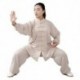 Ropa de Tai Chi con Unisexo Gong Fu Artes Marciales Trajes de Artes Marciales Ropa Completa Tops y Pantalones Delgado y Trans