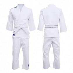 Starpro Uniform Judo Costume Training - Karate Gi Kit IJF MMA Arti Marziali Taekwondo Combattimento Bianco Kimono 250g Δ 