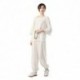KSUA Mujeres Tai Chi Uniforme Kung Fu Chino Ropa Traje de Artes Marciales de algodón para Kungfu Taichi Zen meditación Artes 