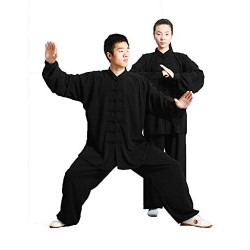 GEGEQ® Kung Fu Tai Chi Shaolin Ropa Tai Chi Ropa de Ejercicio de la mañana Ropa Kung fu Ropa de Artes Marciales Ropa de Seda 