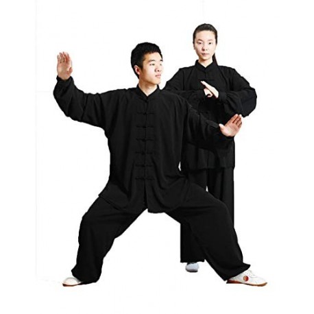 GEGEQ® Kung Fu Tai Chi Shaolin Ropa Tai Chi Ropa de Ejercicio de la mañana Ropa Kung fu Ropa de Artes Marciales Ropa de Seda 