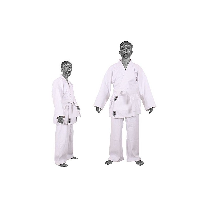 TurnerMAX Karate vestito bianco 8 oz cotone con cintura 