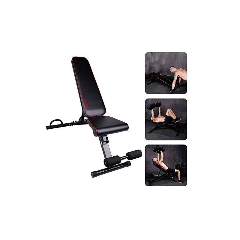 Ejercicio banco  Bench workout, Gym abs, Adjustable weight bench