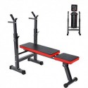 RYSB BANCO DE PESO,PRESS DE BANCA CAMA BARBELL BANCO DE PESAS MULTIFUNCION,SENTARSE-UPS PLEGABLE EQUIPMENT of GIMNASIO