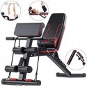 HJHY PLEGABLE PEACE BANCO - BANCO DE MULTIFUNCION para ENTRENAMIENT DE CUERPO ENTERO, SISTEMA para ENTRENAR L