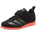 ADIDAS POWERLIFT 4, ZAPATILLAS DE DEPORTE PARA HOMBRE, NEGRO CORE BLACK/NIGHT METALLIC/SIGNAL CORAL , 45 1/3 EU