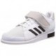 adidas Power III, Zapatillas de Deporte para Hombre, Blanco Footwear White/Core Black/Footwear White 0 , 40 2/3 EU