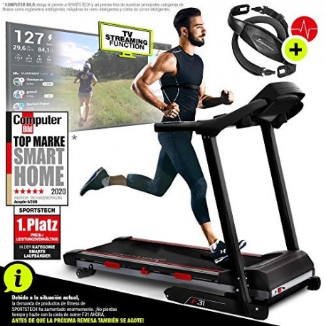 Por favor mira Acusador Aburrido SPORTSTECH CINTA DE CORRER PROFESIONAL F31 - MARCA DE CALIDAD ALEMANA -EVENTOS EN DIRECTO Y APP MULTIJUGADOR Por favor mira Acusador Aburrido SPORTSTECH CINTA DE CORRER PROFESIONAL F31 - MARCA DE CALIDAD ALEMANA -EVENTOS EN DIRECTO Y APP MULTIJUGADOR