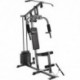 TecTake Multiestación Maquina de musculación | Módulo de Mariposa | Estribo para piernas | 8x4,5 kg | Barra - Varios Modelos 