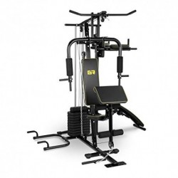 GYMNASTIQUE MULTI-STATIONS GR-MG10 POIDS MAXIMUM UTILISATEUR 120 KG, BACK UP RANGE, 90°, AIL D RANGE