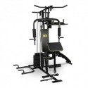 GYMREX FITNESS MULTI-STATION GR-MG10 MAXIMUM USER WEIGHT 120 KG, BACK UP RANGE, 90°, GARLIC D RANGE