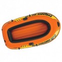 INTEX EXPLORER PRO 200, 2-PERSON INFLATABLE BOAT SET WITH FRENCH OARS AND HIGH OUTPUT AIR PUMP BY INTEX RECREATION CORP.