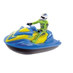 18CM AQUATISCHES MOTORRAD MIT PILOT 3772003 SIMBA , COLOR/MODELO SORTIERT