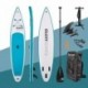 Glory Boards - Juego de Tabla de Surf de 120 con Tabla de Surf de Surf, Tabla de Touring rápida, Estable y Robusta, soport