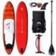 AQUAMARINA SUP JUNTA ATLAS TABLA, ADULTOS UNISEX, NARANJA ROJA, UNI