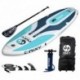 NIXY Tabla de Paddle Surf Hinchable para Principiantes. Tabla Ultra Ligera, 3 Metros 2 centimetros. Elaborada con tecnología 