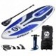 NIXY Tabla de Paddle Surf Hinchable para Principiantes. Tabla Ultra Ligera, 3 Metros 2 centimetros. Elaborada con tecnología 