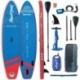 AQUAPLANET PACE KIT COMPLETO PARA SUP TABLA DE 3,2 X 76 CM X 15 CM . CON BOMBA DE AIRE, PALA, MOCHILA, CORREA PARA LA PIERNA