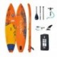 AZTRON AQUATONE FIAMMA 11.6 TOURING ISUP GONFIABILE SURFBOARD, STAND UP PADDLE 350X81X15