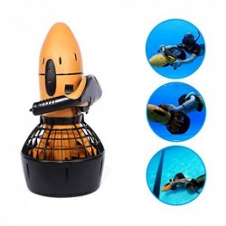 WWXXCC Subacuática Profesional de la hélice, 300W Sea Scooter eléctrico Buceo Surf Dual Speed ​​Booster, Equipo de Snorkeling