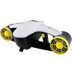 AHELT-J SCOOTER SUBMARINE CON MONTAJE DE CÁMARA DE ACTION-PANTALLA OLED SEA SCOOTER DE MOTOR DUAL IMPERMEABLE FOR BUCEO NATA