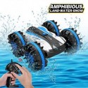 JEWELJAM AMPHIBIOUS TELEDIRECTED CAR, STUNT CAR WATERPROOF AMPHIBIAN WITH 2 SIDES DRIVING IN WATER AND LAND CAR RADIOCONTR