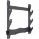 Z-fiber Soporte de Espada de Madera Soporte Horizontal Katana Soporte de Pared Samurai Display Rack,4 Tier