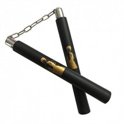 HILMOCHO NUNCHAKU MOUSSE FORMATION PRATIQUE NUNCHUCKS ARTS MARTIAUX, BRUCE LEE