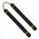 FAYSCINGO ARTES MARCIALES NUNCHAKUS DE ESPUMA PRÁCTICA DE SEGURIDAD ENTRENAMIENTO NUNCHUCKS CON CADENA GIRATORIA DE ACERO PAR