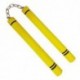 Fayscingo Artes Marciales Nunchakus de Espuma Práctica de Seguridad Entrenamiento Nunchucks con Cadena Giratoria de Acero par