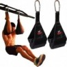 AB STRAPS SLINGS ESLINGAS CORREAS - PAR DE RESISTENTE PARA COLGAR ELEVADOR DE PIERNAS PULL UP FITNESS CON GRAN MOSQUETÓN PARA