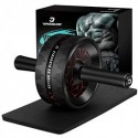 VINSGUIR - REEL FOR ABDOMINAL TRAINING, NEGRO FAKEROJO