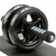 H&S AB ABDOMINAL EXERCI ROLLER MIT EXTRA THICK KNEE PAD MAT - BODY FITNESS STRENGTH TRAINING MACHINE AB WHEEL GYM TOOL