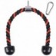 XYZDOUBLE Cuerda Tríceps Accesorio para Cable de TraccióN hacia Abajo con Tríceps y BíCeps Multi Gym Nylon Manijas Antidesliz