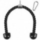 XYZDOUBLE Cuerda Tríceps Accesorio para Cable de TraccióN hacia Abajo con Tríceps y BíCeps Multi Gym Nylon Manijas Antidesliz