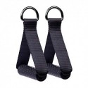 HOSSOM REPLACEMENT HANDLES FOR EXERCISE STRAP, IMPROVED BENDING RESISTANCE, NYLON TRICEPS HANDLE CROSSOVER G