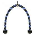 ELIKLIV UNIVERSAL TRICEPS ROPE PULL DOWN - 36INCH NYLON RESISTANT, EASY GRIP & ANTI-SLIP CABLE