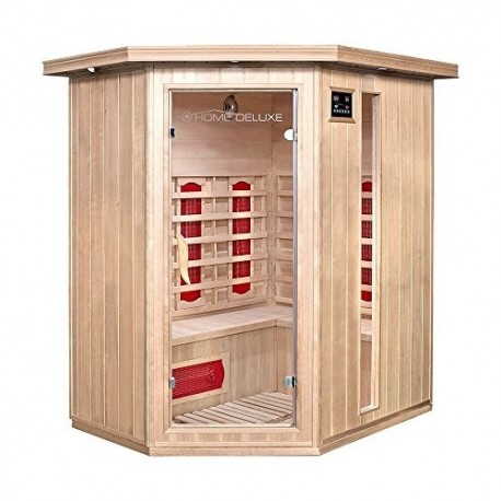 Home Deluxe Cabina de Sauna Infrarrojo Redsun XL
