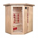 CASA DELUXE INFRAVERMELHO SAUNA CABINE VERMELHO XL