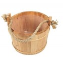 CROLL & DENECKE - BALDE PARA MADEIRA SAUNA, 28 CM DE DIÂMETRO