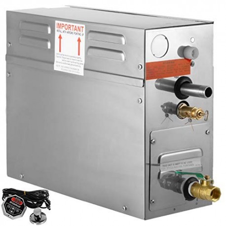 VEVOR Máquina de Vapor Modelo ST-40, Generador Casero del Vapor 4 kW, Generador del Vapor 220 V - 240 V, 50 Hz / 60 Hz, Vapor