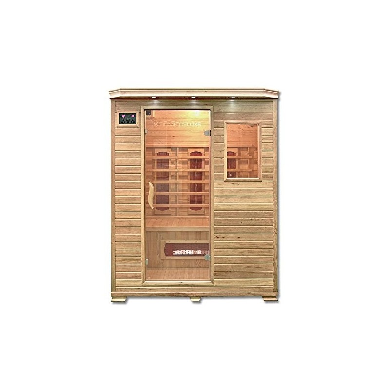 Home Deluxe Cabina de Sauna Infrarrojo Redsun L